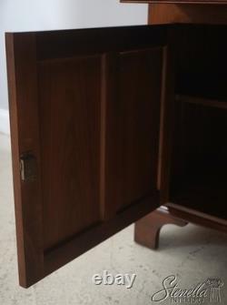 L72867 Country Chippendale Hand Crafted Walnut Cupboard