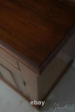 L72867 Country Chippendale Hand Crafted Walnut Cupboard