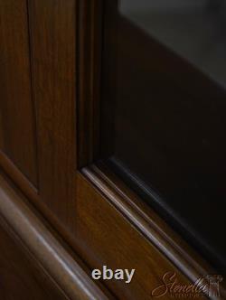 L72867 Country Chippendale Hand Crafted Walnut Cupboard