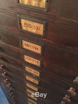 LARGE ANTIQUE Pine Virginia Railroad MAP CHEST INDUSTRIAL ARCHITCT MAP 20 DRAWER