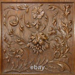 LG 25 Antique Victorian Brack Forest Style Oak Cabinet or Furniture Door PAIR