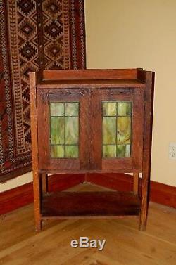 Lakeside craft shop mission oak cabinet smoking liquor Sheboygan WI