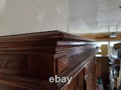 Landstrom Furniture Carved Wood Cabinet