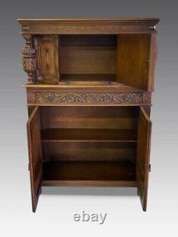 Landstrom Furniture Carved Wood Cabinet