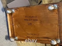 Lane, Furniture MCM, Walnut, Record Cabinet On Castors 1960's, Vintage, Retro