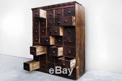 Large Antique Multi-drawer Storage Cabinet. C. 1890s