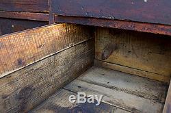 Large Antique Multi-drawer Storage Cabinet. C. 1890s