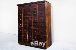 Large Antique Multi-drawer Storage Cabinet. C. 1890s