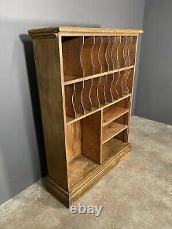 Large Edwardian Pine Factory Pigeon Hole Storage Cabinet