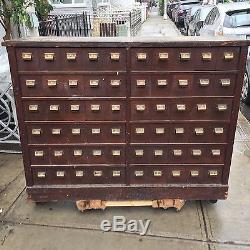 Large Vintage Apothecary Cabinet