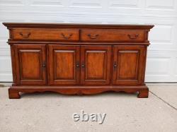 Legacy Classic Dakota Ridge Cherry Breakfront China Cabinet (Glass Damage)