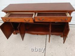 Legacy Classic Dakota Ridge Cherry Breakfront China Cabinet (Glass Damage)