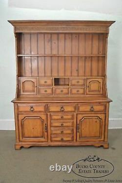 Lexington Palmer Home Collection Country French Step Back Hutch Cupboard