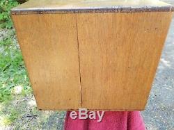 Library Bureau Makers Oak 9 Drawer Card File Cabinet Library Card Catalog