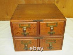 Library Bureau Sole Makers Oak 2 Drawer File Cabinets Oak