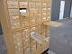 Library Card Catalog Cabinet, Large, 72 Drawers, Maple, Birch, Nice One