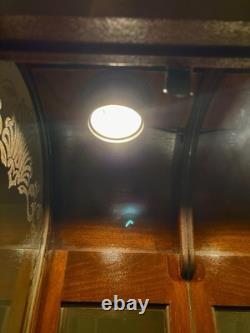 Local Only Vintage PHILIP REINISCH Curio Cabinet 72 x 18 Bright BEAUTIFUL