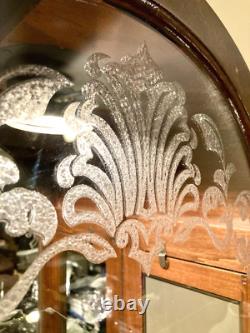 Local Only Vintage PHILIP REINISCH Curio Cabinet 72 x 18 Bright BEAUTIFUL