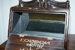 Lovely 1940's Counter Top Asprey London Jewellers Haberdashery Display Case