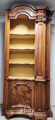 Magnificent Italian Baroque Renaissance Style Cabinet Walnut & Burl