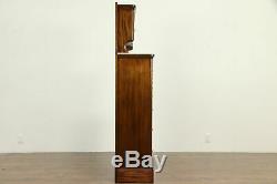 Mahogany Antique Dental Cabinet, 15 Drawers, Jewelry, Collector #31587