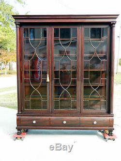 Mahogany China CabinetPotthast Bro. Turn of the Century