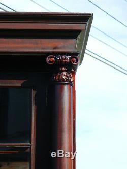 Mahogany China CabinetPotthast Bro. Turn of the Century