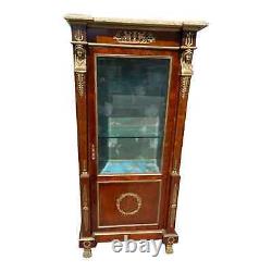 Mahogany French Display Cabinet