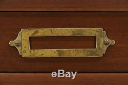 Map Chest, Antique 12 Drawer Drawing File or Collector Cabinet #29061