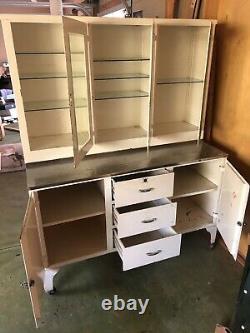 Medical Cabinet vintage Mid Century