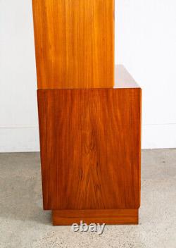 Mid Century Danish Modern Bookshelf Cabinet Teak Shelves GP Mobilia Denmark