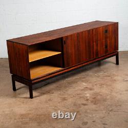 Mid Century Danish Modern Credenza Sideboard Rosewood Chr. Linneberg Drawers 77