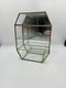 Mid Century Hollywood Regency Small Glass Cabinet Showcase Bathroom Display
