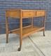 Mid-century Modern Bar Cart Mount Airy Furniture Co, Facade Line, Two-tier