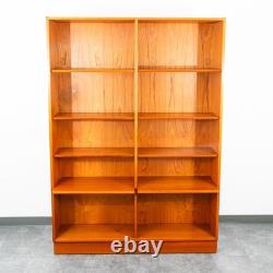 Mid Century Modern Bookshelf Book Shelf Shelving Modular Poul Hundevad Teak Mcm