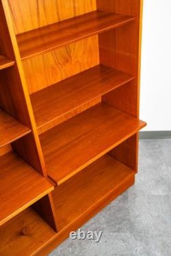 Mid Century Modern Bookshelf Book Shelf Shelving Modular Poul Hundevad Teak Mcm