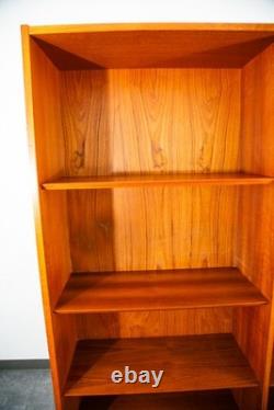 Mid Century Modern Bookshelf Book Shelf Shelving Modular Poul Hundevad Teak Mcm