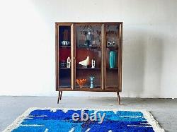 Mid Century Modern Broyhill Brasilia China Display Cabinet