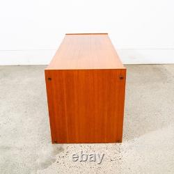 Mid Century Modern Cabinet Audio Vinyl Storage Teak LP Hifi Audiophile Vintage