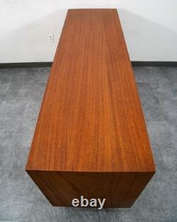 Mid Century Modern Credenza Dresser Mahogany American Martinsville 12 Drawers