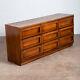 Mid Century Modern Dresser Credenza Morris Of California Walnut Drawer 9 Drawer