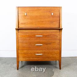 Mid Century Modern Dresser Secretary Highboy Profile Drexel John Van Koert Mcm