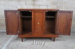 Mid Century Modern Merton Gershun American Martinsville Chest Console Record Cab