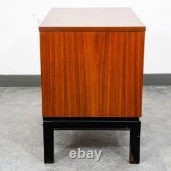 Mid Century Modern Nightstand End Side Table Dixie Drawer Vintage Walnut Danish