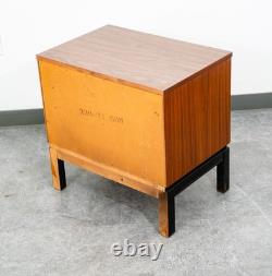 Mid Century Modern Nightstand End Side Table Dixie Drawer Vintage Walnut Danish