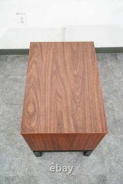 Mid Century Modern Nightstand End Side Table Dixie Drawer Vintage Walnut Danish