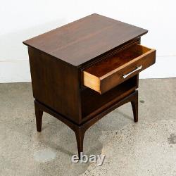 Mid Century Modern Nightstand Kent Coffey Wharton Drawer Vintage Danish Mcm 60s