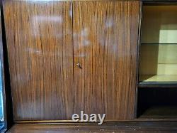 Mid Century Modern Rosewood Highboard / Bar Bartels Werke c1960