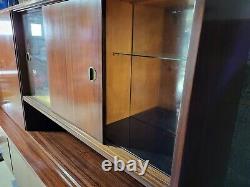 Mid Century Modern Rosewood Highboard / Bar Bartels Werke c1960