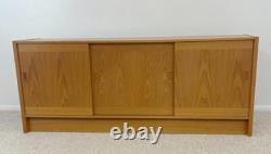 Mid Century Modern Teak Three Door Credenza